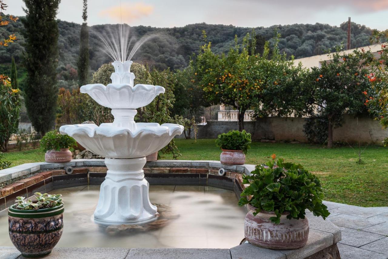 Villa Kalaitsidi - Plunge Pool, Gym And Unique Gardens Skinés المظهر الخارجي الصورة